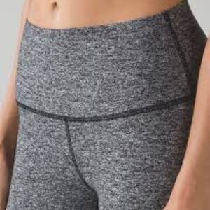 Lululemon High Times Pant* Fullux Size 2 - HBLK Heathered Black - First Release